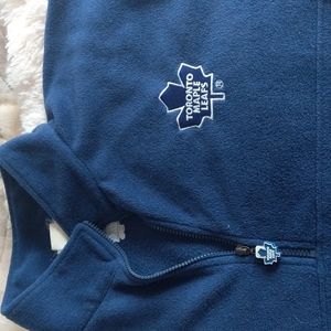 Vintage Toronto Maple Leafs Quarter Zip Sweater